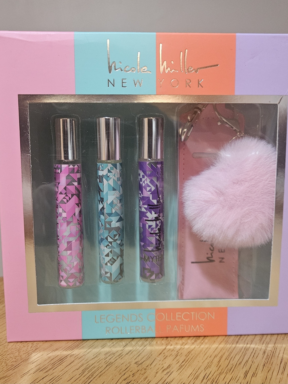 Nicole Miller New York Legends Collection Rollerball Parfums - 10ml Each New
